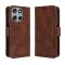  Motorola Moto G56 5G Fodral Med Avtagbart Kortfack Brun