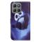  Motorola Moto G86 Power/G86 5G Fodral Läder Panda