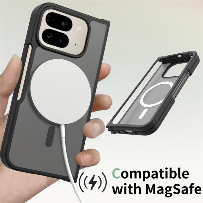 Bild 4,  Google Pixel 10 Pro Fold Skal MagSafe Hybrid Skin Touch Svart
