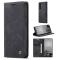 CASEME CASEME Samsung Galaxy S23 Plus Fodral Flip Läder Svart