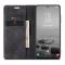 CASEME CASEME Samsung Galaxy S23 Plus Fodral Flip Läder Svart