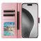  iPhone 16 Pro Max Fodral Marmor Tryck Rosa