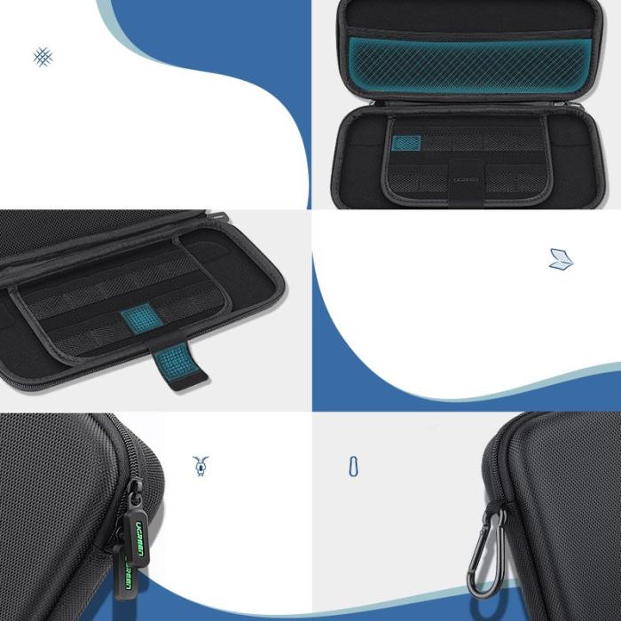 Bild 4, UGREEN Ugreen Nintendo Switch Förvaringsväska Svart