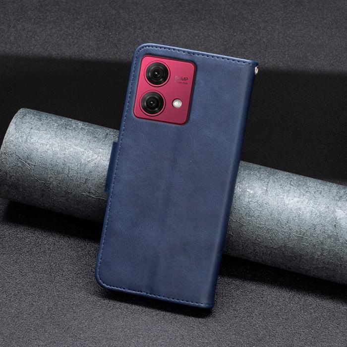 Bild 6,  Motorola Moto G84 5G Fodral Shark Solid Blå