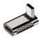  100W USB-C Hane - USB-C Hona Adapter Elbow USB 4.0 Silver