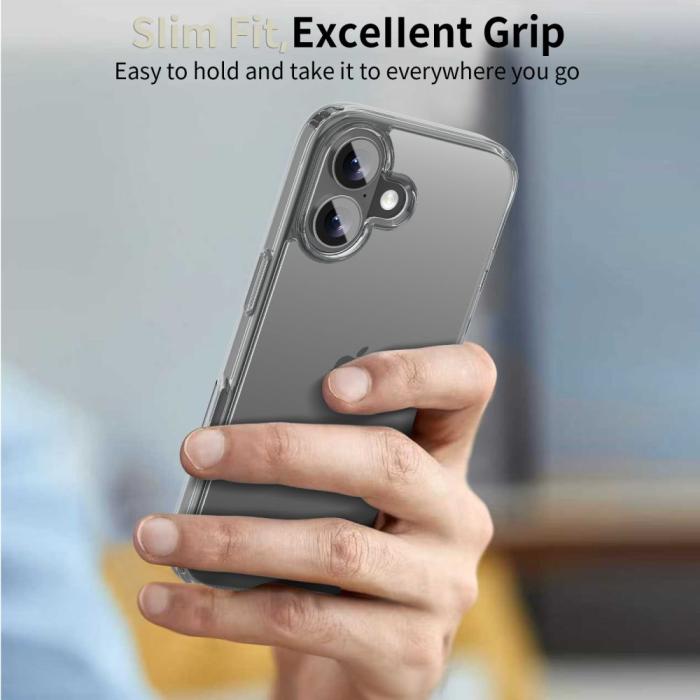 Bild 5, Tech-Protect Tech-Protect iPhone 17 Skal FlexAir Hybrid Transparent