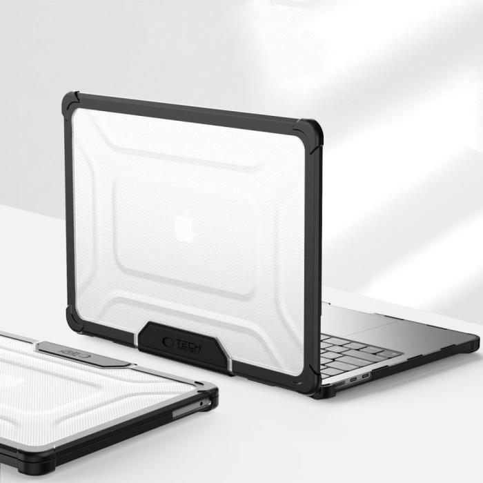 Bild 5, Tech-Protect Tech-Protect MacBook Air 13 2025-2023 Skal SmartShell Black/Clear