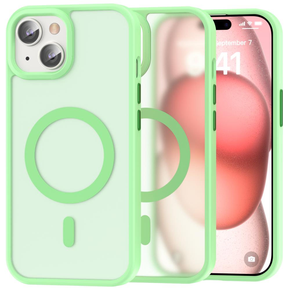 ColorPop ColorPop iPhone 15 Skal CH MagSafe Matt Ljus Grön