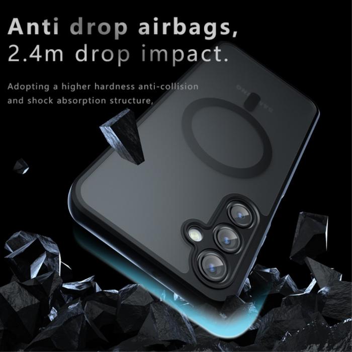 Bild 5,  Samsung Galaxy A16 Skal MagSafe Hybrid Matt Svart
