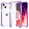  iPhone 15 Plus Skal MagSafe Shockproof Hybrid Lila