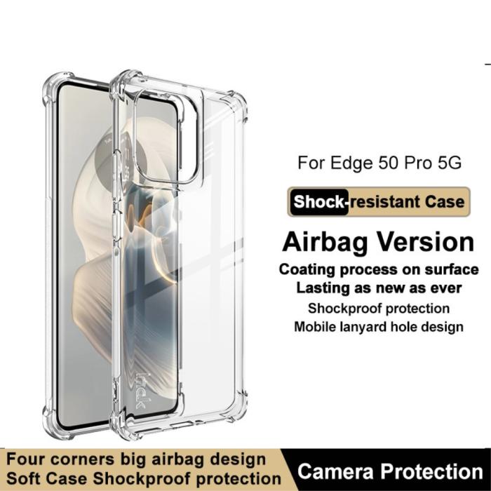 Bild 2, IMAK IMAK Motorola Edge 50 Pro 5G TPU Skal Transparent