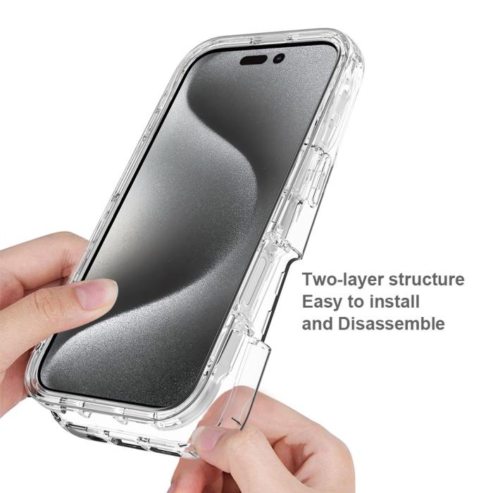Bild 3,  iPhone 16 Pro Max Skal Hybrid Defence Transparent