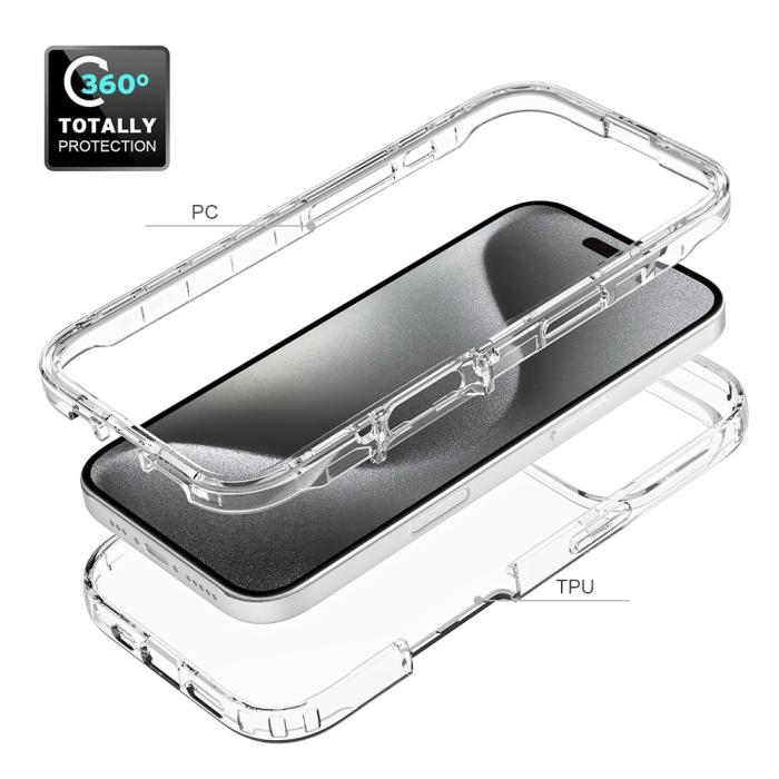 Bild 4,  iPhone 16 Pro Max Skal Hybrid Defence Transparent