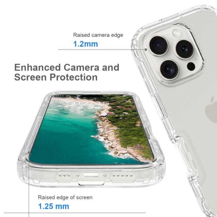 Bild 6,  iPhone 16 Pro Max Skal Hybrid Defence Transparent