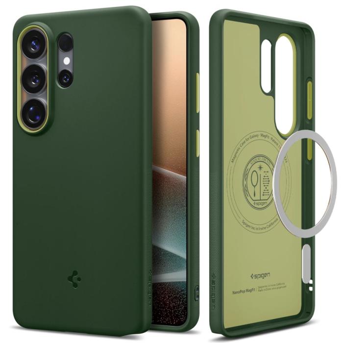 Bild 2, Spigen Spigen Galaxy S26 Ultra Skal MagSafe Nano Pop Avo Green