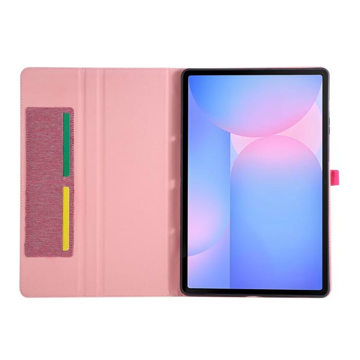 Bild 4,  Galaxy Tab S10 FE Plus Fodral Rosa