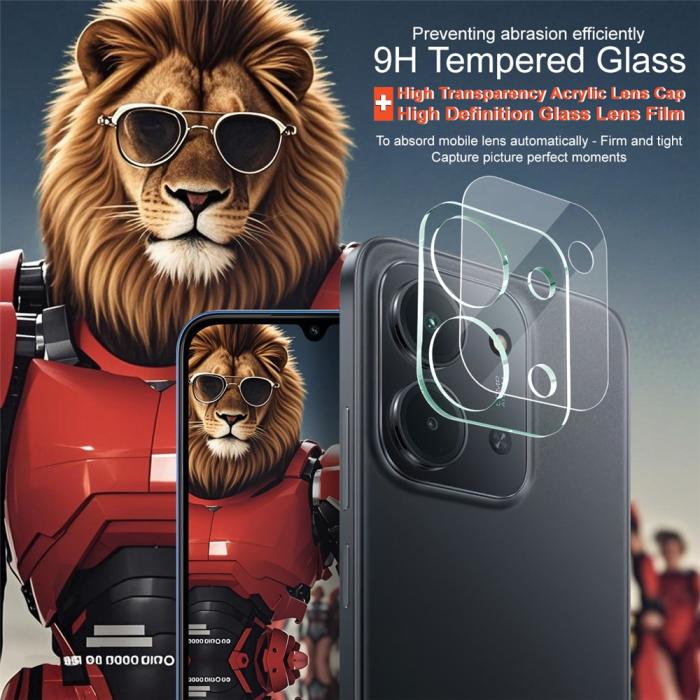 Bild 4, IMAK IMAK Xiaomi Redmi 15C Linsskydd Härdat Glas Transparent