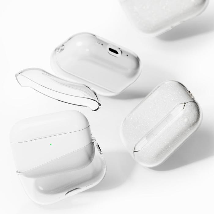 Bild 2, Ringke Ringke AirPods Pro 3 Skal Air Glitter Clear