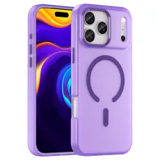  iPhone 17 Pro Max/18 Pro Max Skal MagSafe Hybrid Lila