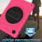  Galaxy Tab A8 Skal Hybrid Shockproof Kickstand Rosa