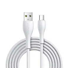 JOYROOM Joyroom 1m 3A USB-C Snabbladdning Kabel - Vit
