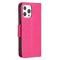  iPhone 13 Pro - Butterfly Läder Fodral - Rosa