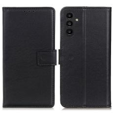  Samsung Galaxy A14 4G/5G Fodral L&auml;der Svart