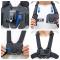 Tech-Protect Tech-Protect Bröstsele För GoPro / DJI Actionkamera Svart