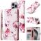 iPhone 16 Pro Max Fodral Marmor Tryck Rosa