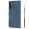  Samsung Galaxy S22 Fodral Skin Touch Blå