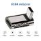  100W USB-C Hane - USB-C Hona Adapter Elbow USB 4.0 Silver