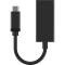 Smartline Smartline USB-C till HDMI Adapter 10cm Svart