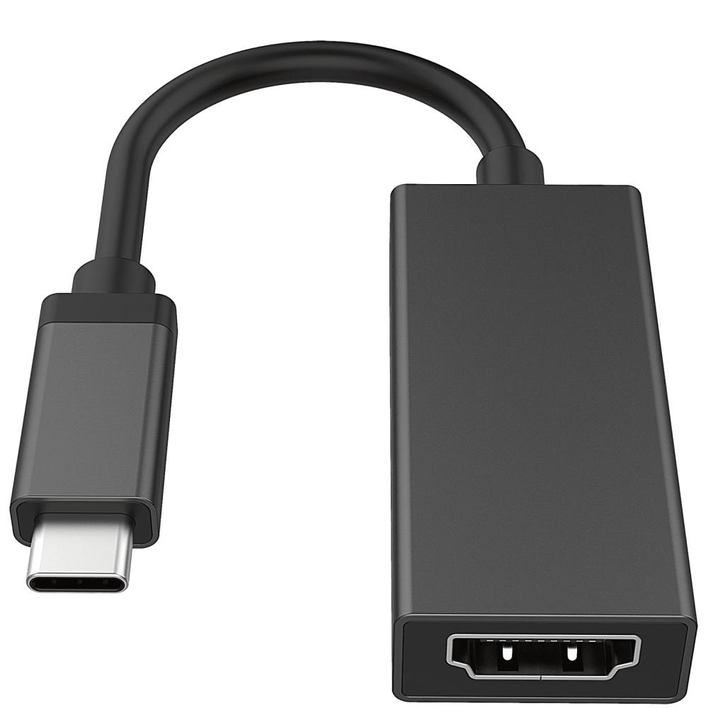 Smartline Smartline USB-C till HDMI Adapter 10cm Svart