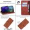  Samsung Galaxy S23 FE Fodral Läder Brun