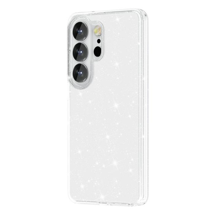 Bild 3,  Samsung Galaxy S26 Ultra Skal Glitter TPU Vit