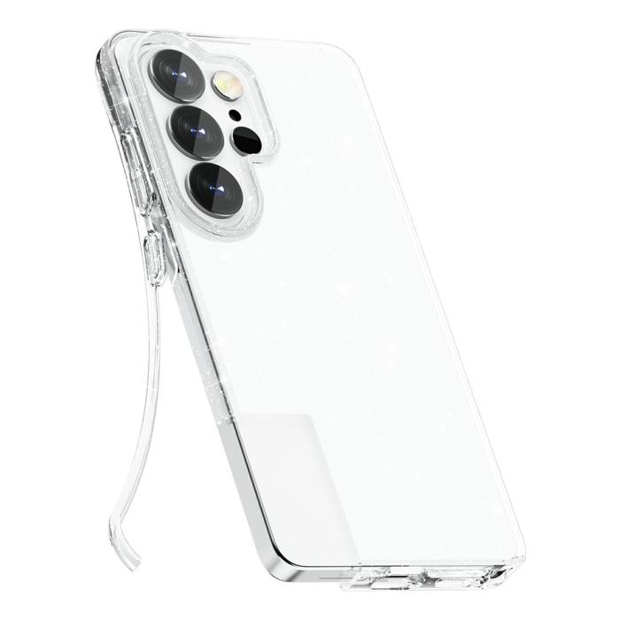 Bild 4,  Samsung Galaxy S26 Ultra Skal Glitter TPU Vit
