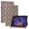  Samsung Galaxy Tab A8 10.5 Fodral Vävd Textur Brun