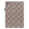  Samsung Galaxy Tab A8 10.5 Fodral Vävd Textur Brun