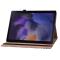  Samsung Galaxy Tab A8 10.5 Fodral Vävd Textur Brun