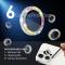 NORTHJO NORTHJO iPhone 15 Pro/Pro Max/14 Pro/Pro Max Linssskydd 2-PACK Glitter Fade
