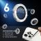 NORTHJO NORTHJO iPhone 15 Pro/Pro Max/14 Pro/Pro Max Linssskydd 2-PACK Glitter