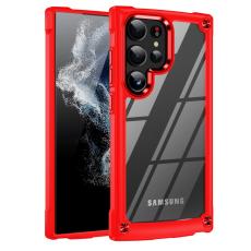 Galaxy S24 Ultra Skal Shockproof Hybrid Armor R&ouml;d
