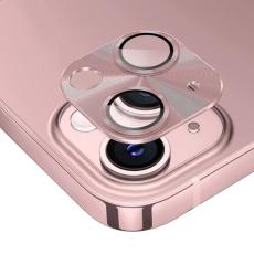 ENKAY ENKAY iPhone 14 / 14 Plus Linsskydd Aluminium Rosa