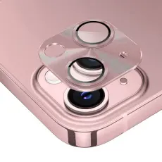 ENKAY ENKAY iPhone 14 / 14 Plus Linsskydd Aluminium Rosa