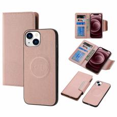  iPhone 15 Plus 2in1 Magnet Fodral Ros&eacute;guld