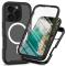  iPhone 16 Pro Max Skal MagSafe 360 Hybrid Defence Svart