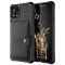  iPhone 11 Pro Max - Skal Med Magnetiskt Plånbok - Svart