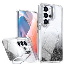  Samsung Galaxy S26 Ultra Skal MagSafe Gradient Glitter Svart