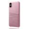  Sony Xperia 10 VII Läderbelagt Skal Med Kortfack Roséguld