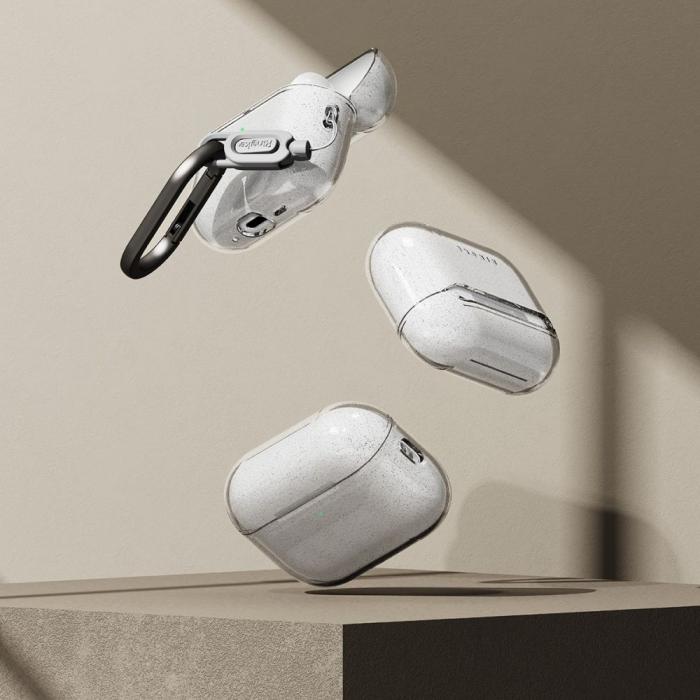 Bild 4, Ringke Ringke AirPods Pro 3 Skal Air Glitter Clear